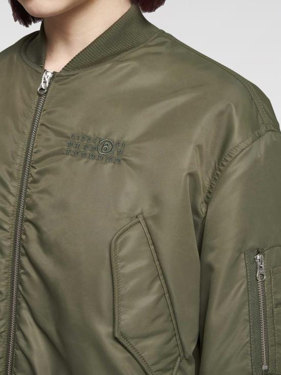 24FW MM6 메종마르지엘라 자켓 S52AM0299S53984 728 Kaki - MM6 MAISON MARGIELA