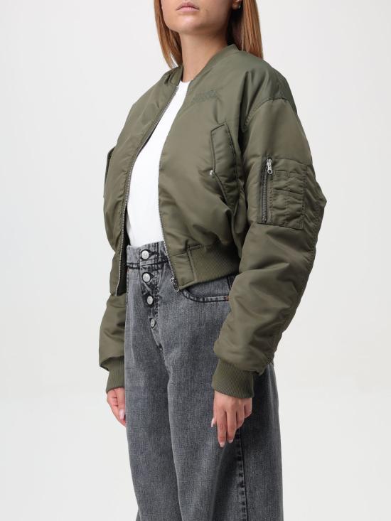 24FW MM6 메종마르지엘라 자켓 S52AM0299S53984 728 Kaki - MM6 MAISON MARGIELA