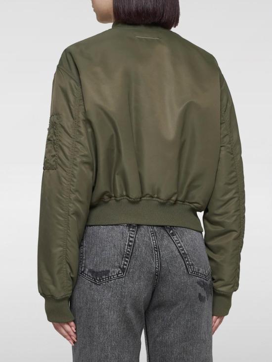 24FW MM6 메종마르지엘라 자켓 S52AM0299S53984 728 Kaki - MM6 MAISON MARGIELA