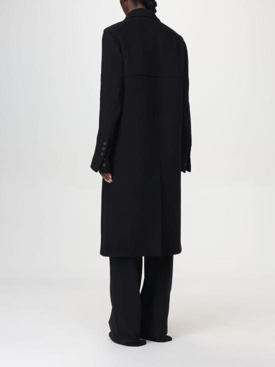 24FW 릭 오웬스 코트 RP02D3920WSF 09 Black - RICK OWENS