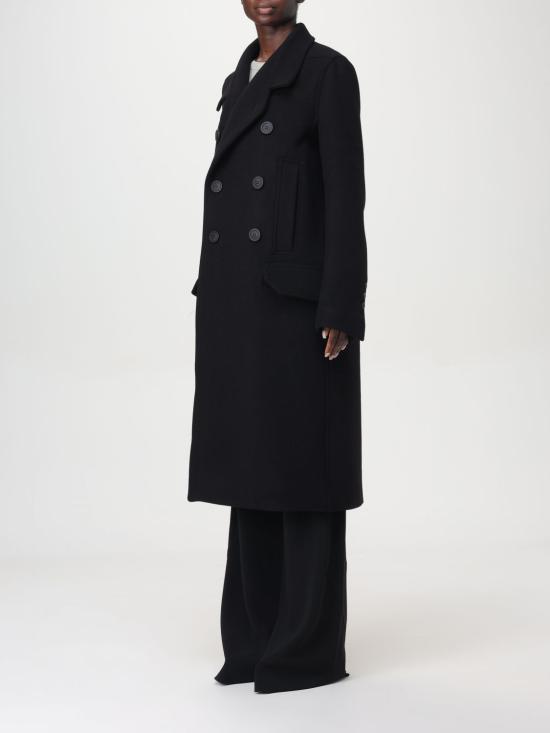 24FW 릭 오웬스 코트 RP02D3920WSF 09 Black - RICK OWENS