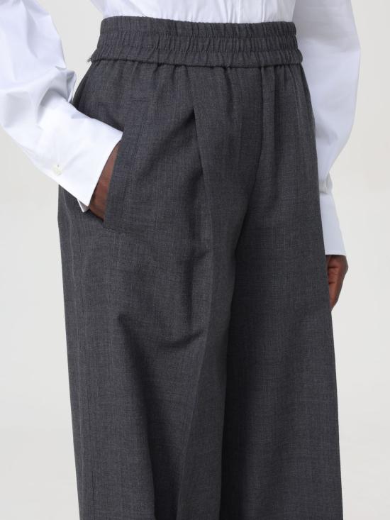 24FW 브루넬로 쿠치넬리 스트레이트 팬츠 MD920P8721 C001 Grey - BRUNELLO CUCINELLI