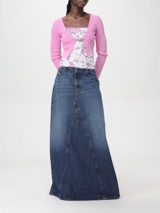 24FW 디젤 민소매 티셔츠 A140730JHAN 377A Pink - DIESEL