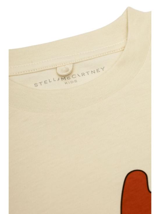 24FW [키즈] 스텔라 맥카트니 티셔츠 TV8Q21 Z0434 168 BEIGE - STELLA MCCARTNEY