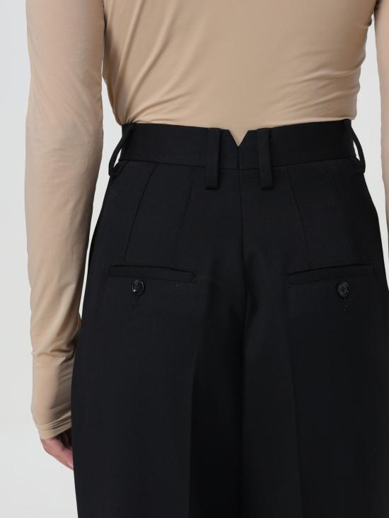  아미 스트레이트 팬츠 FTR418WV0037 001 Black - AMI