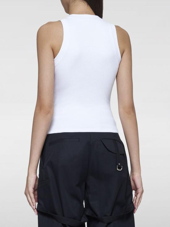 24FW 오프화이트 민소매 티셔츠 OWAD236C99JER0010110 White - OFF WHITE