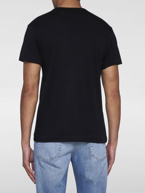 24FW 꼼데가르송 반팔 티셔츠 AXT337 1 Black - COMME DES GARCONS
