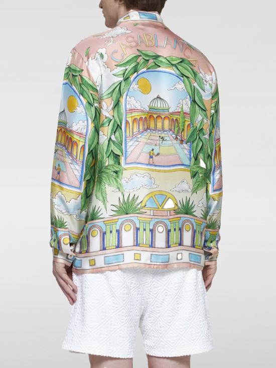 24FW 카사블랑카 긴팔 셔츠 UMPF24SH006 01 Multicolor - CASABLANCA