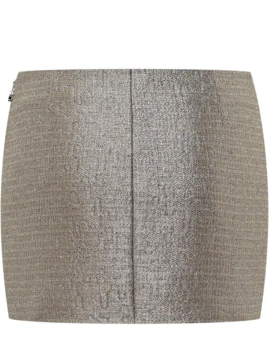  엘리자베타프랜치 숏 스커트 GO04942E2 400 400 Piombo - ELISABETTA FRANCHI