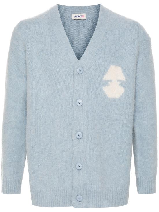 24FW 오트리 가디건 CRPM77 WB WOOL BLUE