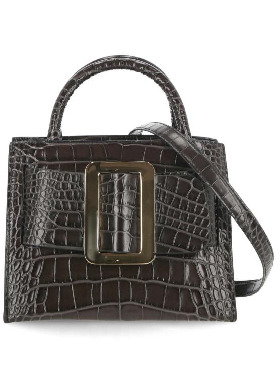  보위 숄더백 BOBBY23CROC EMBOSSEDCS CSDBLACK