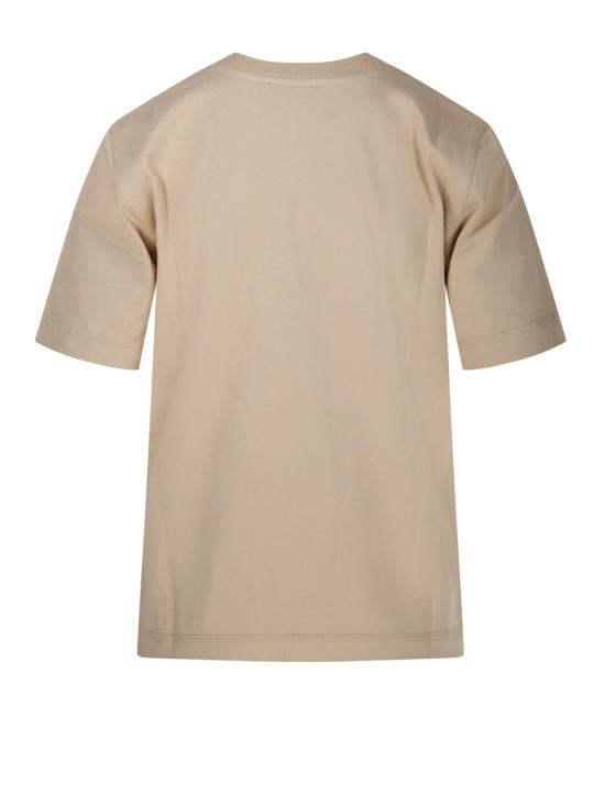 24FW 버버리 반팔 티셔츠 8093654 B8626 FLAX - BURBERRY