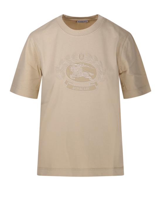 24FW 버버리 반팔 티셔츠 8093654 B8626 FLAX