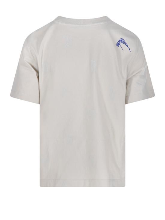 24FW 버버리 반팔 티셔츠 8092934 C1160 PLASTER - BURBERRY