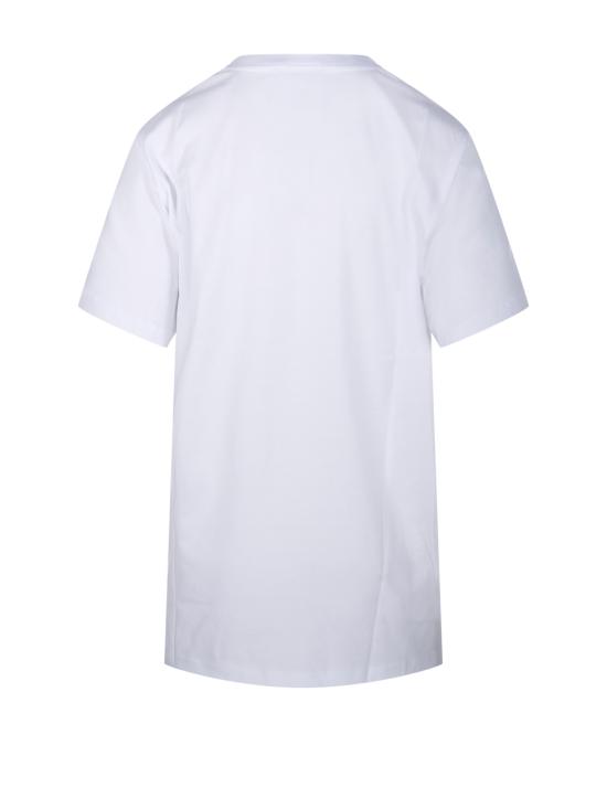 24FW 막스마라 반팔 티셔츠 2421946021600 001 BIANCO OTTICO - MAX MARA