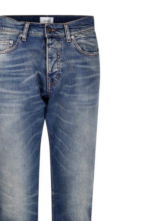 24FW 하이쿠레 데님 팬츠 HEM03071DS095 L0848 CPA BLUE - HAIKURE