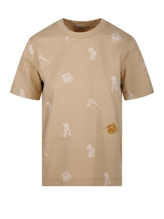 24FW 버버리 반팔 티셔츠 8092932 B8626 FLAX