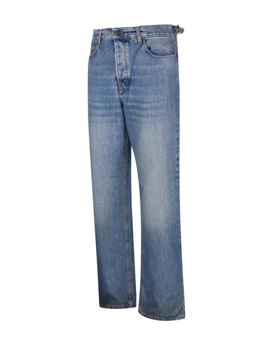  하이쿠레 데님 팬츠 HEM03252DF095 L0850 OIL BLUE - HAIKURE