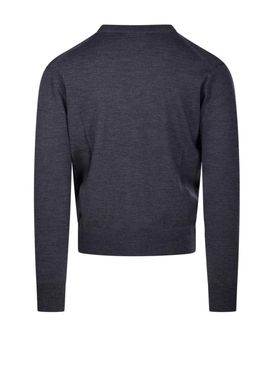  아미 가디건 HKC111 KN0025 055 HEATHER GREY - AMI