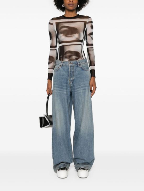 24FW 하이쿠레 데님 스트레이트 팬츠 HEW03296 DF095L0850 - HAIKURE