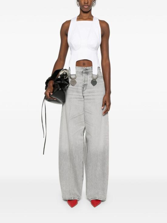 24FW 하이쿠레 데님 스트레이트 팬츠 HEW03296 DF118L0858 - HAIKURE