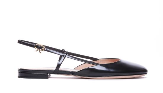 24FW 지안비토로시 플랫 슈즈 G95475 05RIC TOKNERO Black