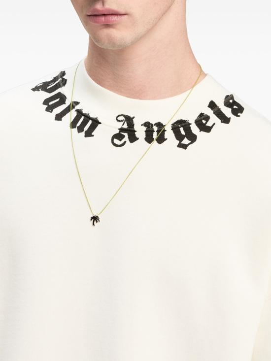 24FW 팜앤젤스 긴팔 티셔츠 PMBA026F24FLE009 0310 - PALM ANGELS