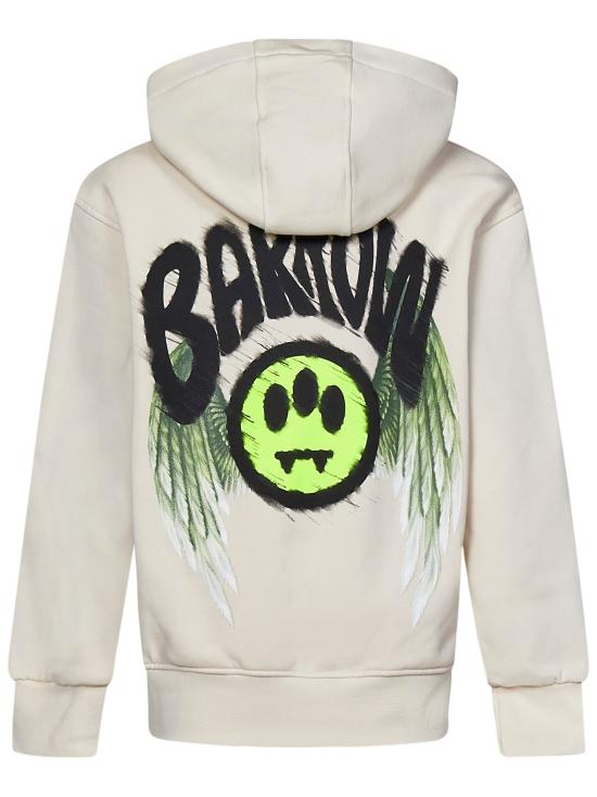 24FW [키즈] 바로우 트레이닝 상의 F4BKJUHS058 013 White - BARROW