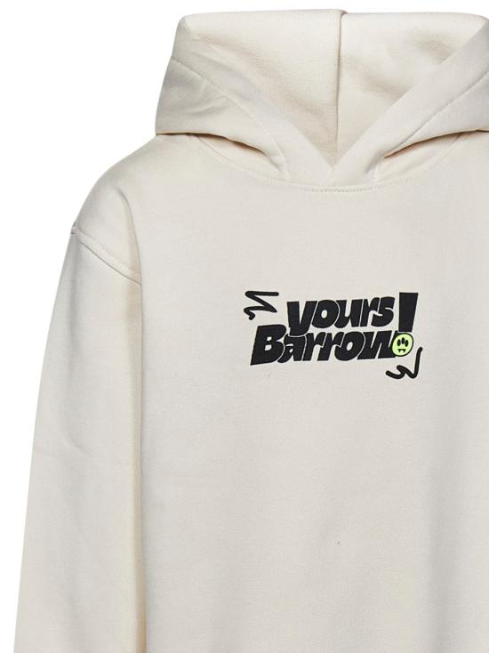 24FW [키즈] 바로우 트레이닝 상의 F4BKJUHS060 013 White - BARROW