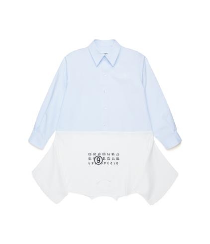  [주니어] MM6 메종마르지엘라 원피스 M60640 MM014 M6C24 Clear Blue