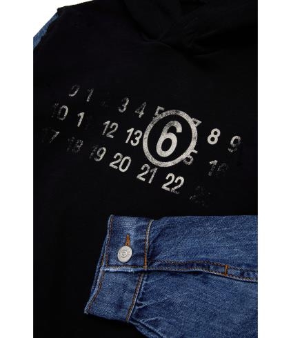 24FW [키즈] MM6 메종마르지엘라 니트/스웻셔츠 M60676 MM04E M6C08 - MM6 MAISON MARGIELA