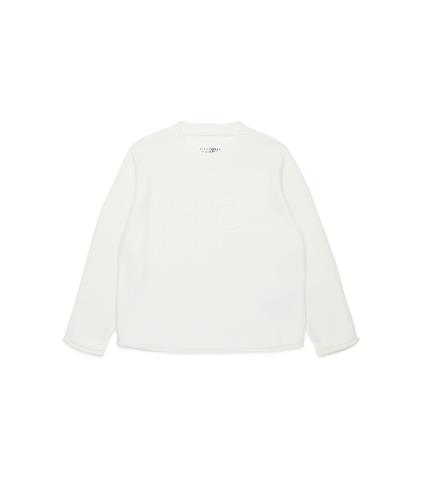 24FW [키즈] MM6 메종마르지엘라 풀오버 M60705 MM03G M6101 White