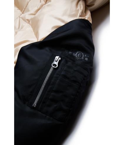 24FW [키즈] MM6 메종마르지엘라 패딩 M60614 MM03A M6C23 - MM6 MAISON MARGIELA
