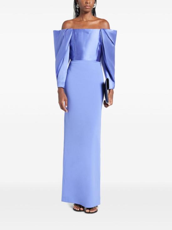 24FW 솔러스런던 롱 원피스 OS40004 PERIWINKLE - SOLACE LONDON