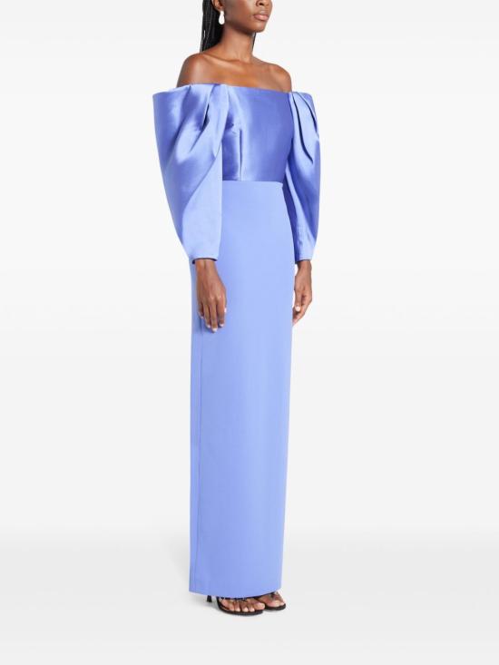 24FW 솔러스런던 롱 원피스 OS40004 PERIWINKLE - SOLACE LONDON