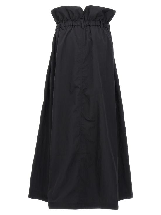  와이쓰리 롱 스커트 IN4375BLACK Black - Y-3