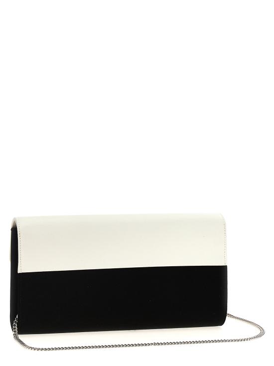 24FW 로저비비에 클러치/파우치 RBWAMFDI200RS0194H White Black - ROGER VIVIER