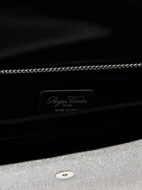 24FW 로저비비에 클러치/파우치 RBWAMFD0200JQO1920 SILVER - ROGER VIVIER