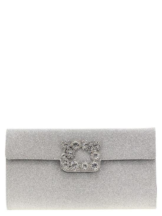 24FW 로저비비에 클러치/파우치 RBWAMFD0200JQO1920 SILVER