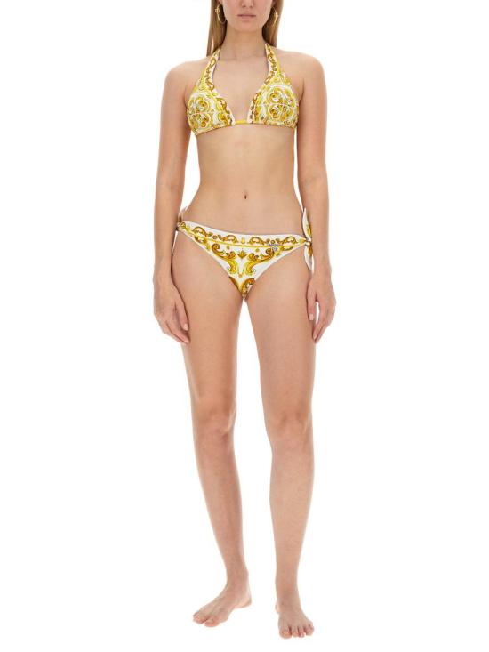 24FW 돌체앤가바나 비키니 수영복 O8A54J ONO19HG3TN YELLOW - DOLCE & GABBANA