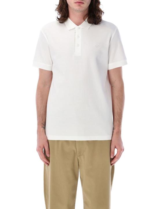  버버리 폴로 티셔츠 24P8084012C A1464 WHITE