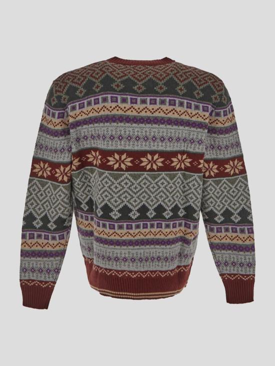  발렌타인 스웨터 B2P0007W10492203 BORDEAUXCAMELGREEN - BALLANTYNE