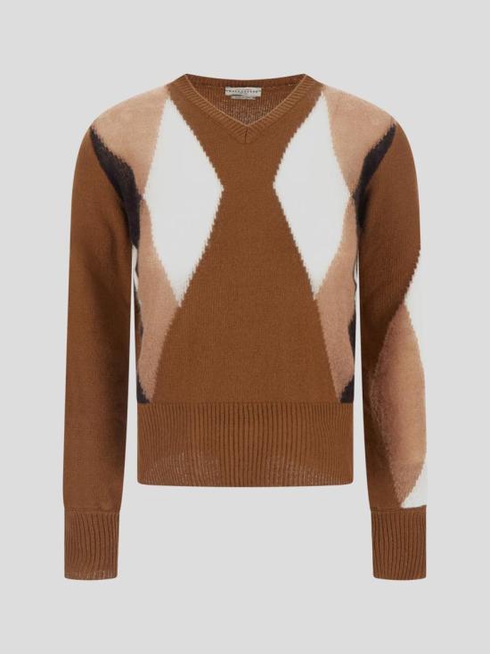 21FW 발렌타인 스웨터 T1P4787W07494714 BROWN