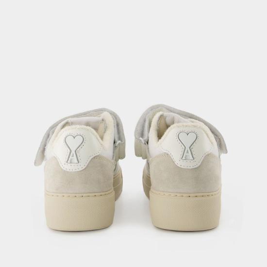  아미 스니커즈 AMIS19000420 WHITE - AMI