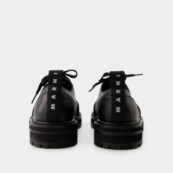  마르니 로퍼 RNIS20303 Black - MARNI