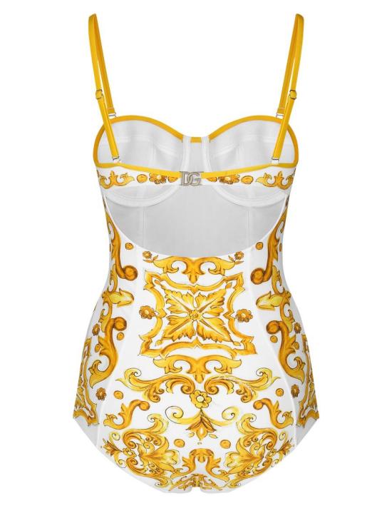 24FW 돌체앤가바나 원피스 수영복 O9A13J ONO19HG3TN YELLOW - DOLCE & GABBANA