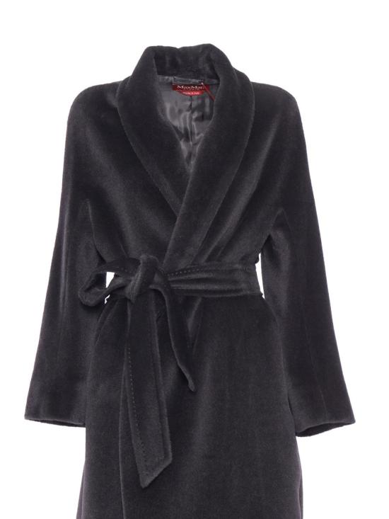 24FW 막스마라 스튜디오 코트 2426016071600 5 BLACK 225852 Black - MAX MARA STUDIO