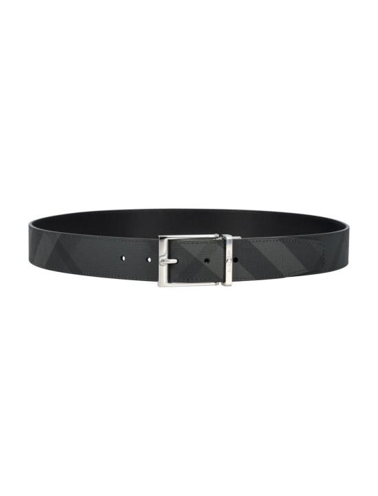  버버리 가죽 벨트 24P8064959L A1208 CHARCOAL SILVER - BURBERRY