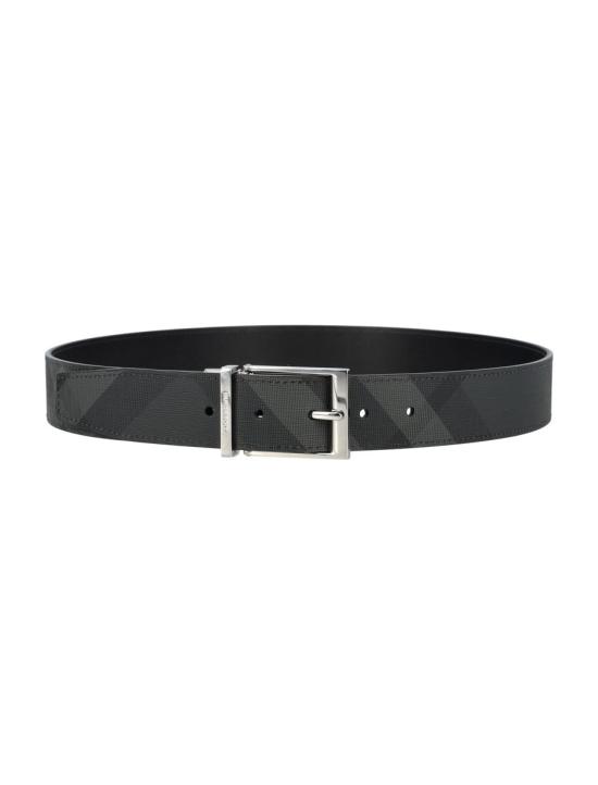  버버리 가죽 벨트 24P8064959L A1208 CHARCOAL SILVER - BURBERRY