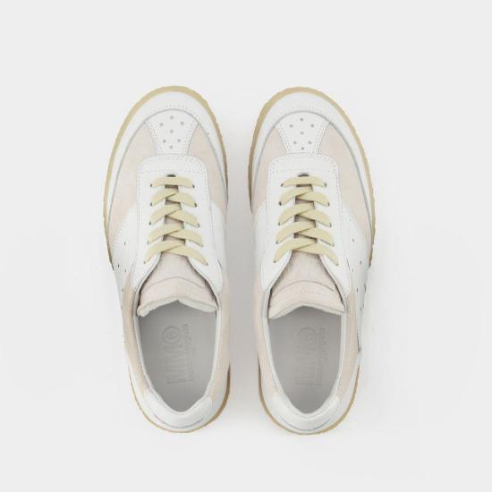  MM6 메종마르지엘라 스니커즈 MMMS19001370 WHITE - MM6 MAISON MARGIELA